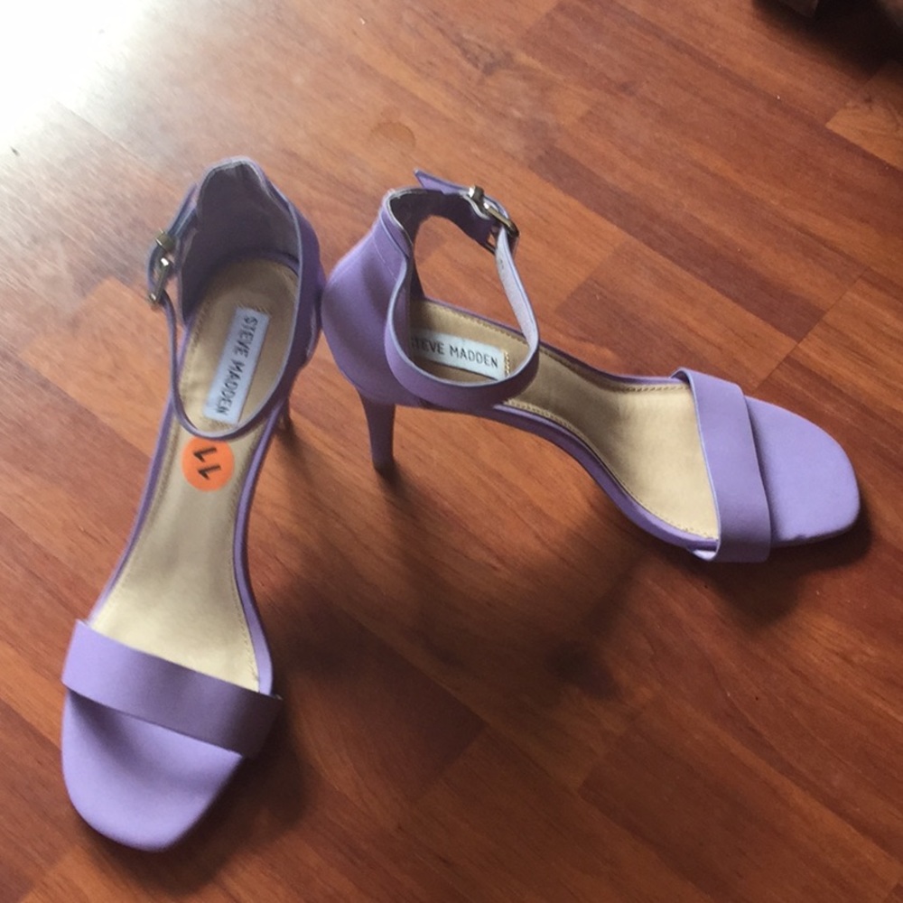 Lavender Stappy Heels